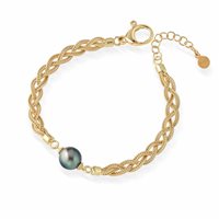 Bracciale Lelune LELUNE GLAMOUR in Argento Perla LGBR501.2